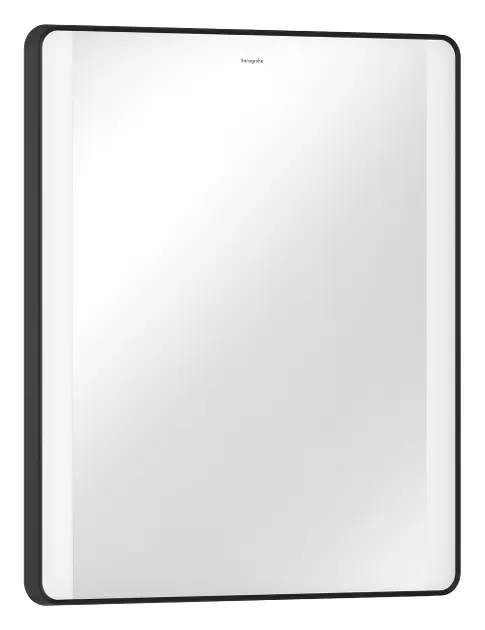Hansgrohe Xarita Lite Q - Tükör LED világítással és fűtéssel, 70x60 cm, IR érzékelő, matt fekete 54975670 Biztonságos fizetés
