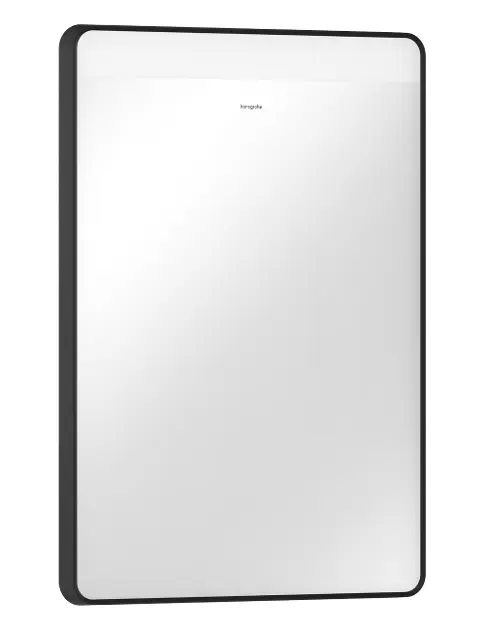 Vásárlói kedvenc Hansgrohe Xarita Lite Q - Tükör LED világítással és fűtéssel, 70x50 cm, IR érzékelő, matt fekete 54969670