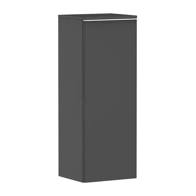 Végkiárusítás Hansgrohe Xelu Q - Oldalszekrény 40x107x35 cm, 1 ajtós, bal oldali ajtópánt, matt szürke/matt fehér 54128700